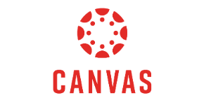 red logo of canvas words